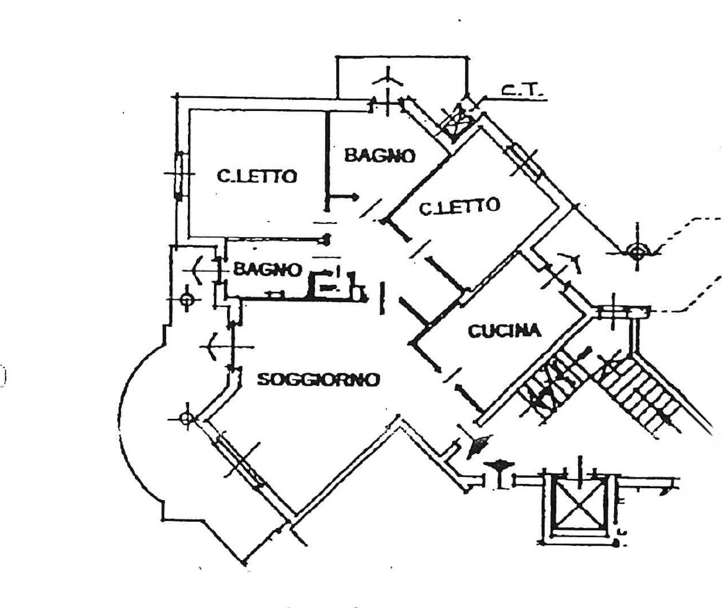 Appartamento ultimo piano