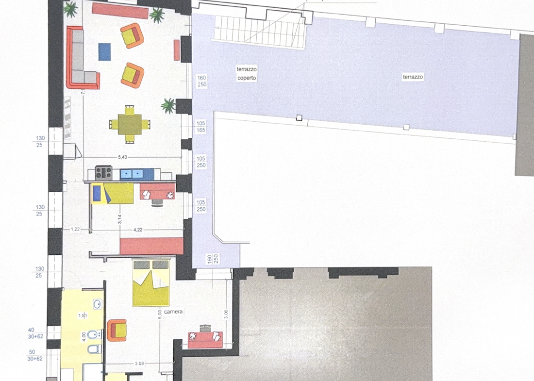 Appartamento con terrazzo