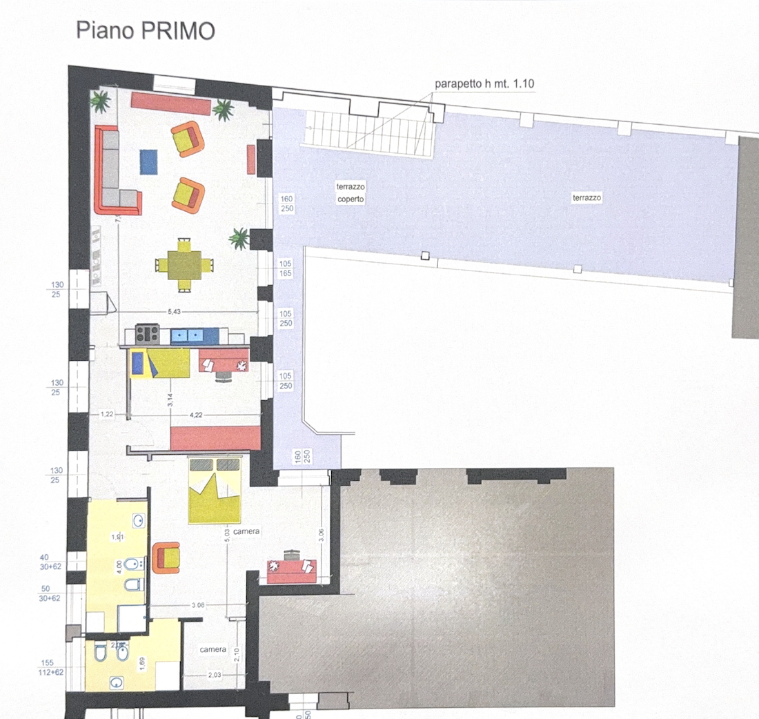 Appartamento con terrazzo